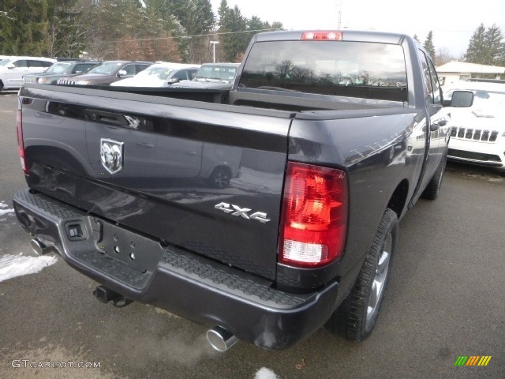 2019 1500 Classic Tradesman Quad Cab 4x4 - Maximum Steel Metallic / Black/Diesel Gray photo #6