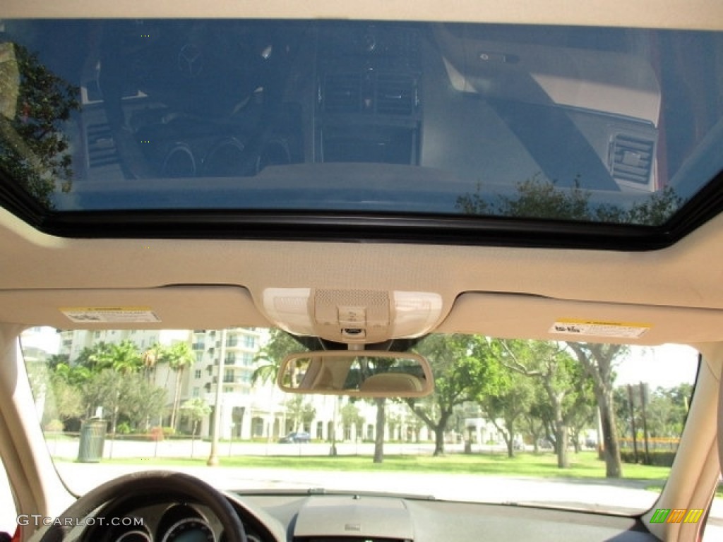 2009 C 300 Luxury - Mars Red / Almond/Mocha photo #4