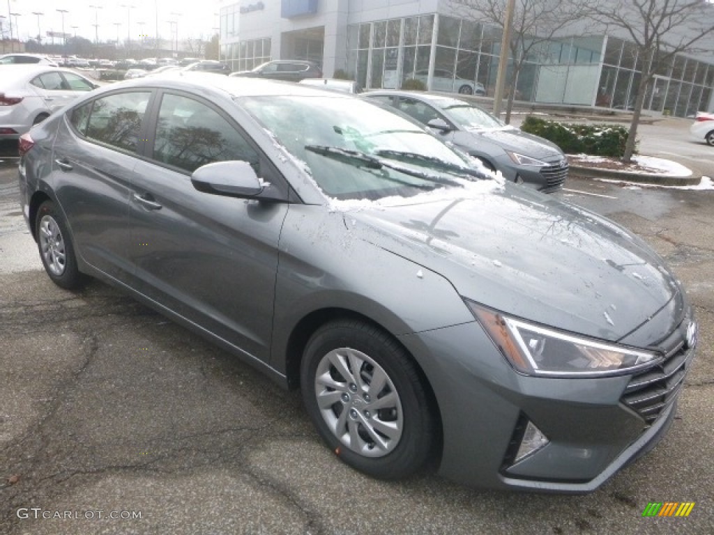 2019 Elantra SE - Machine Gray / Black photo #3
