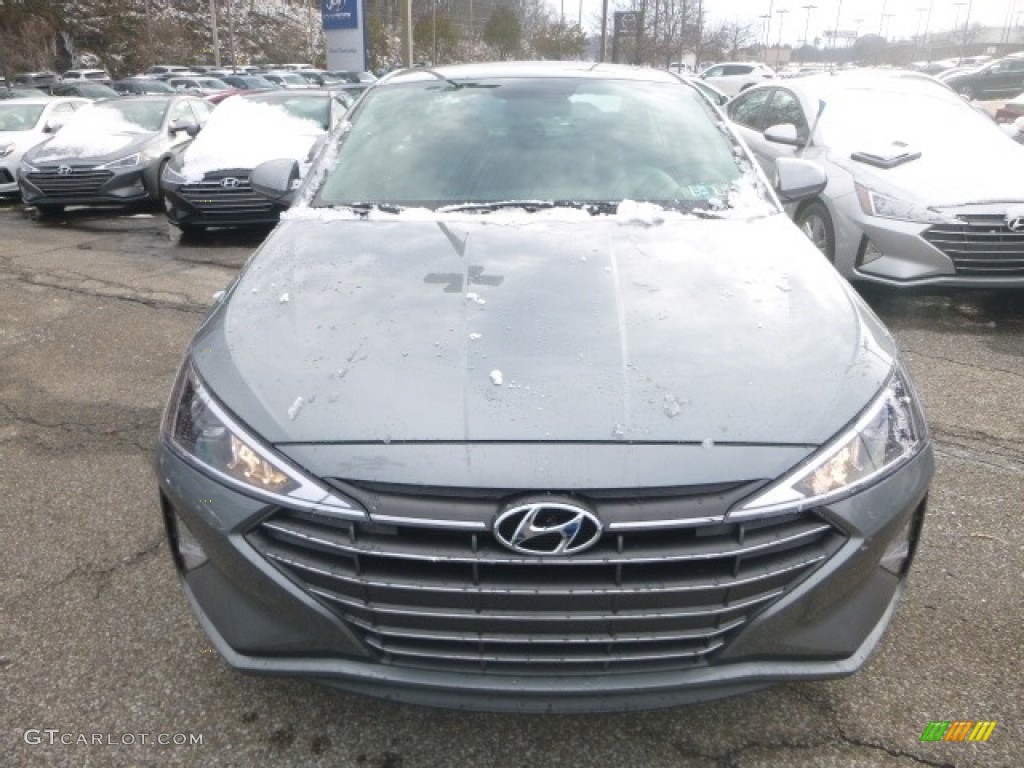 2019 Elantra SE - Machine Gray / Black photo #4
