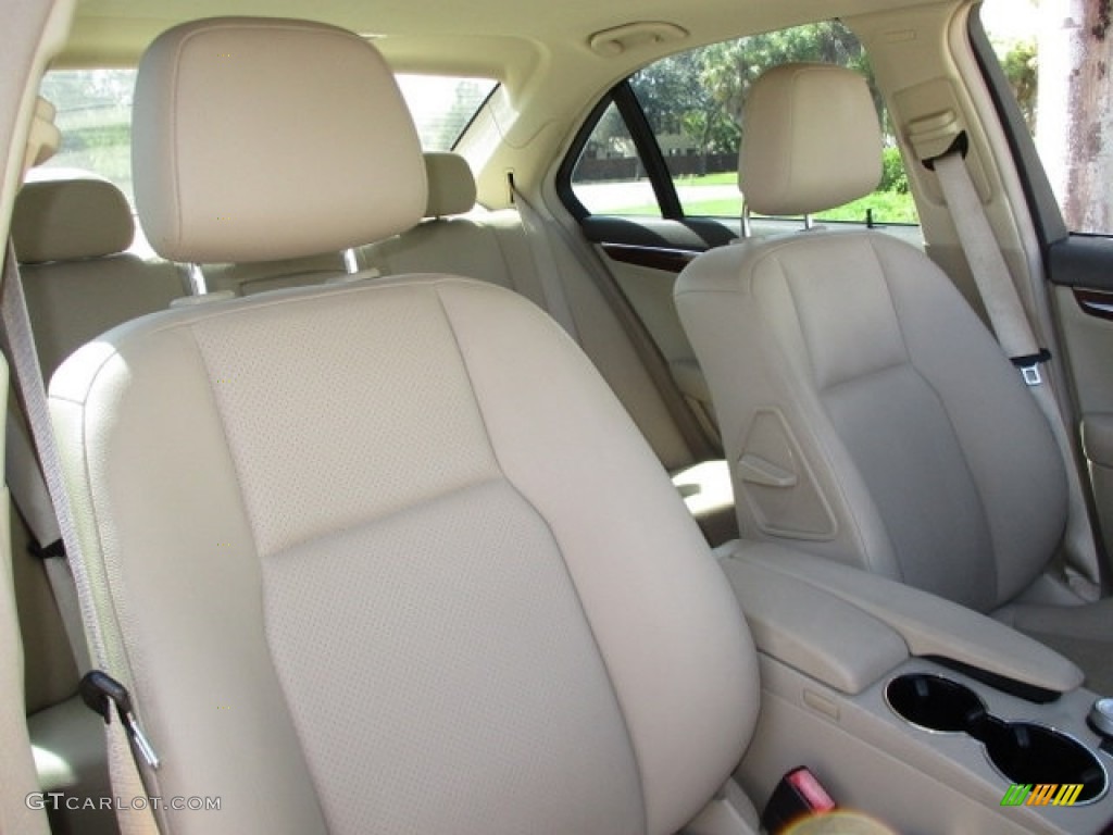 2009 C 300 Luxury - Mars Red / Almond/Mocha photo #6