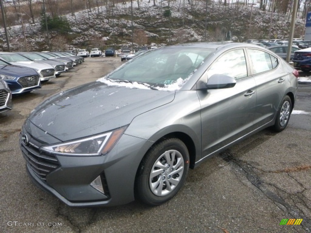2019 Elantra SE - Machine Gray / Black photo #5