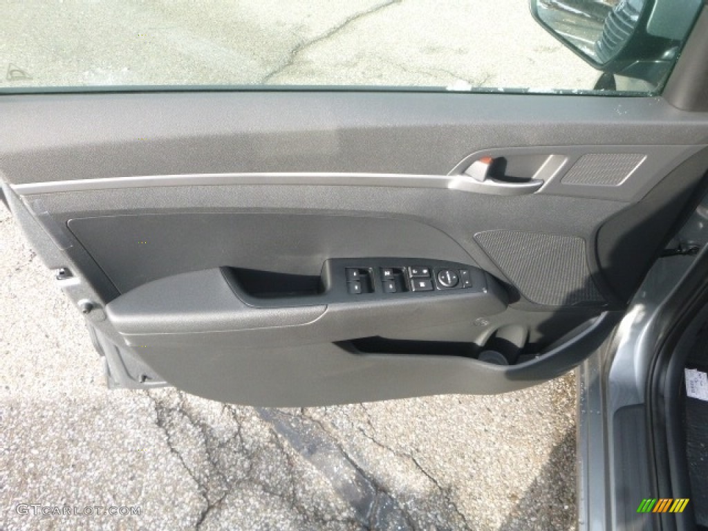 2019 Elantra SE - Machine Gray / Black photo #11