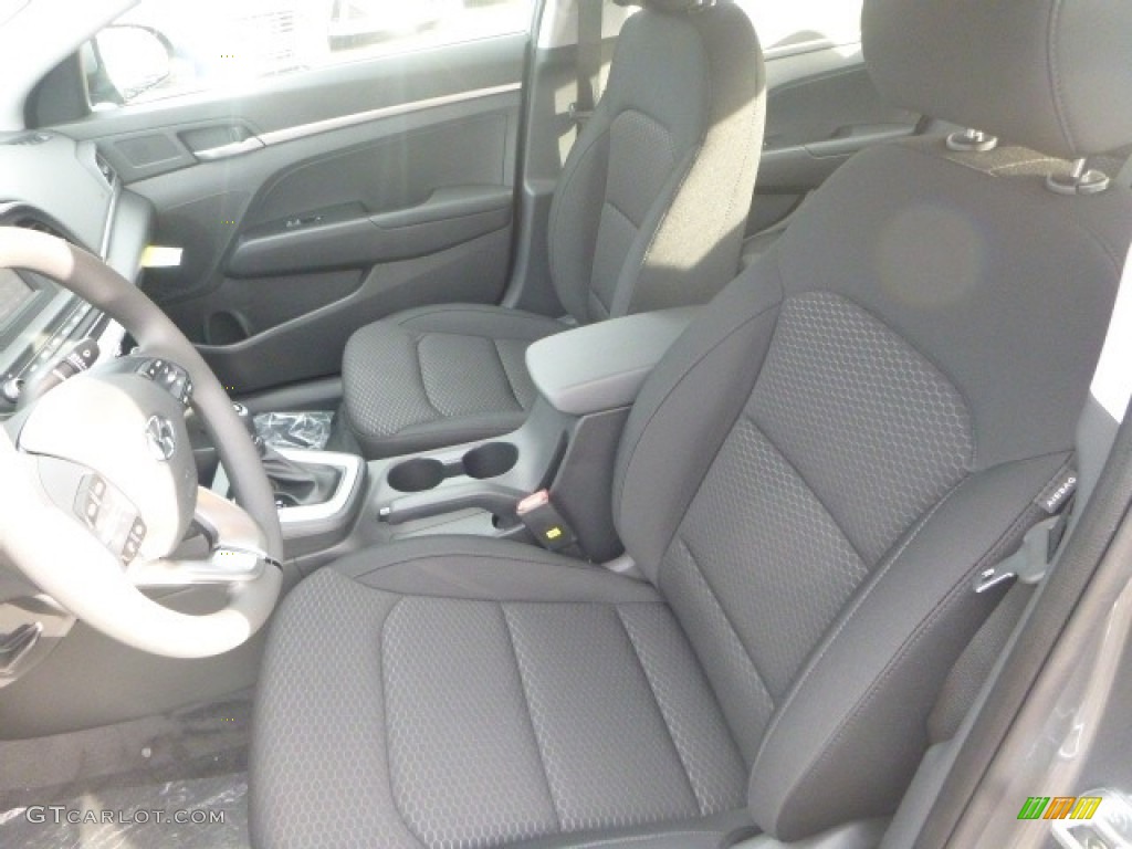 2019 Elantra SE - Machine Gray / Black photo #12