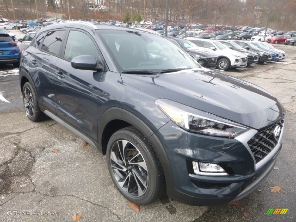 Dusk Blue 2019 Hyundai Tucson Sport AWD Exterior Photo #130662893