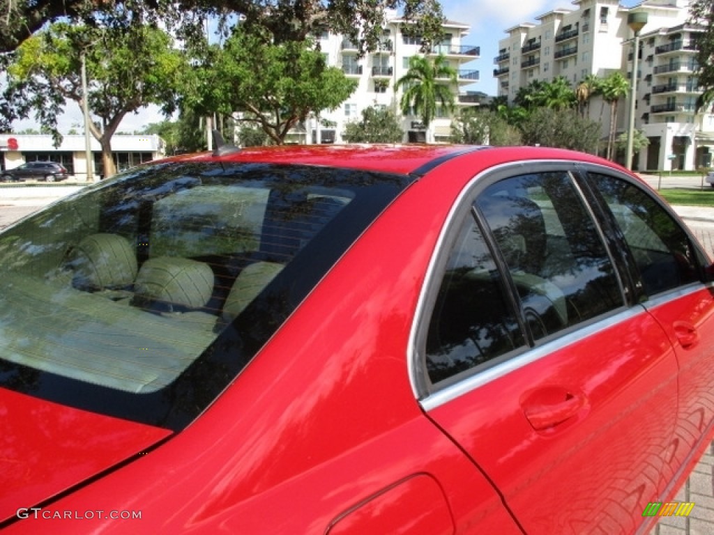 2009 C 300 Luxury - Mars Red / Almond/Mocha photo #19