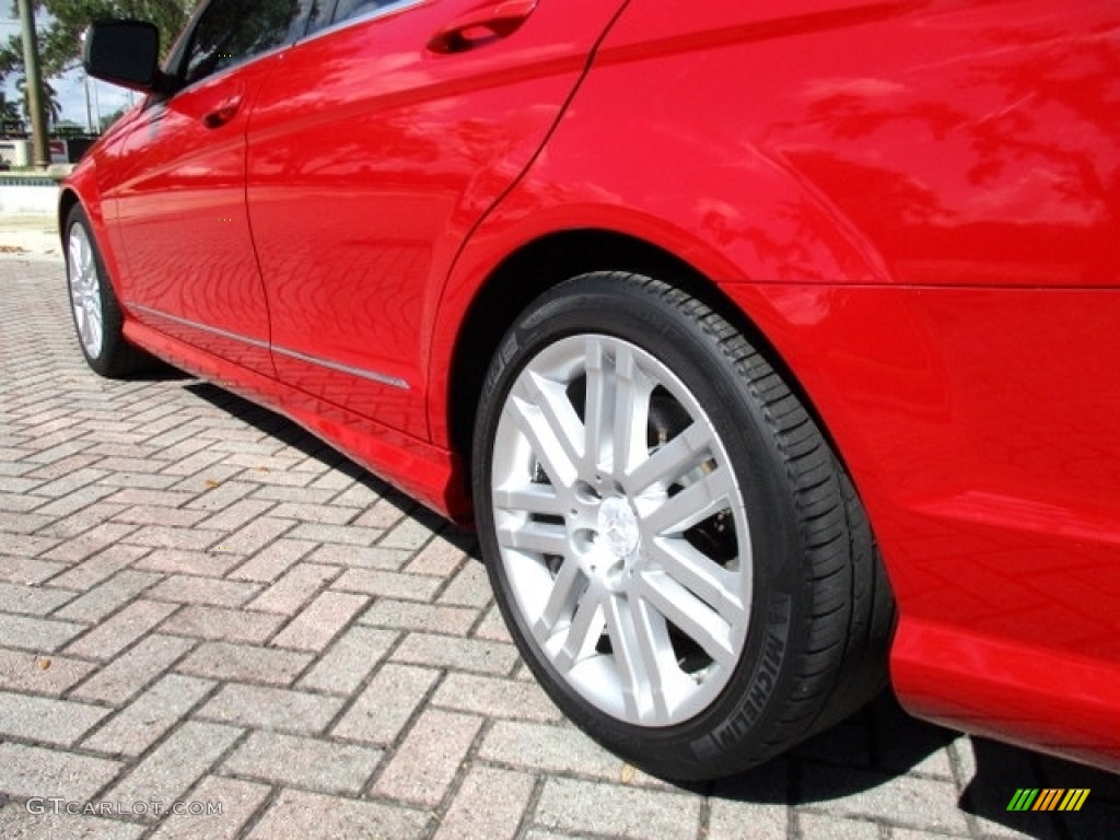 2009 C 300 Luxury - Mars Red / Almond/Mocha photo #21