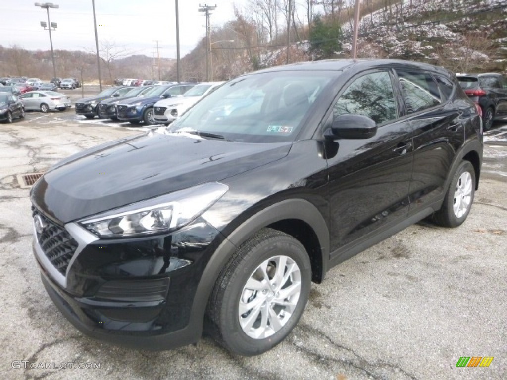 2019 Tucson SE AWD - Black Noir Pearl / Black photo #6