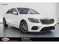 designo Cashmere White (Matte) 2018 Mercedes-Benz S 560 Sedan