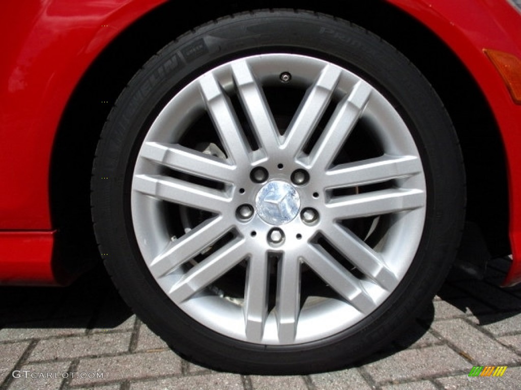 2009 C 300 Luxury - Mars Red / Almond/Mocha photo #65