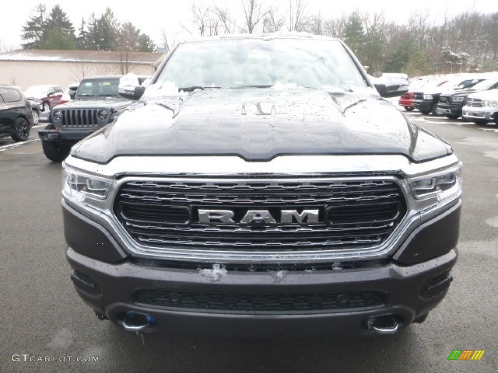 2019 1500 Limited Crew Cab 4x4 - Granite Crystal Metallic / Indigo/Frost photo #8