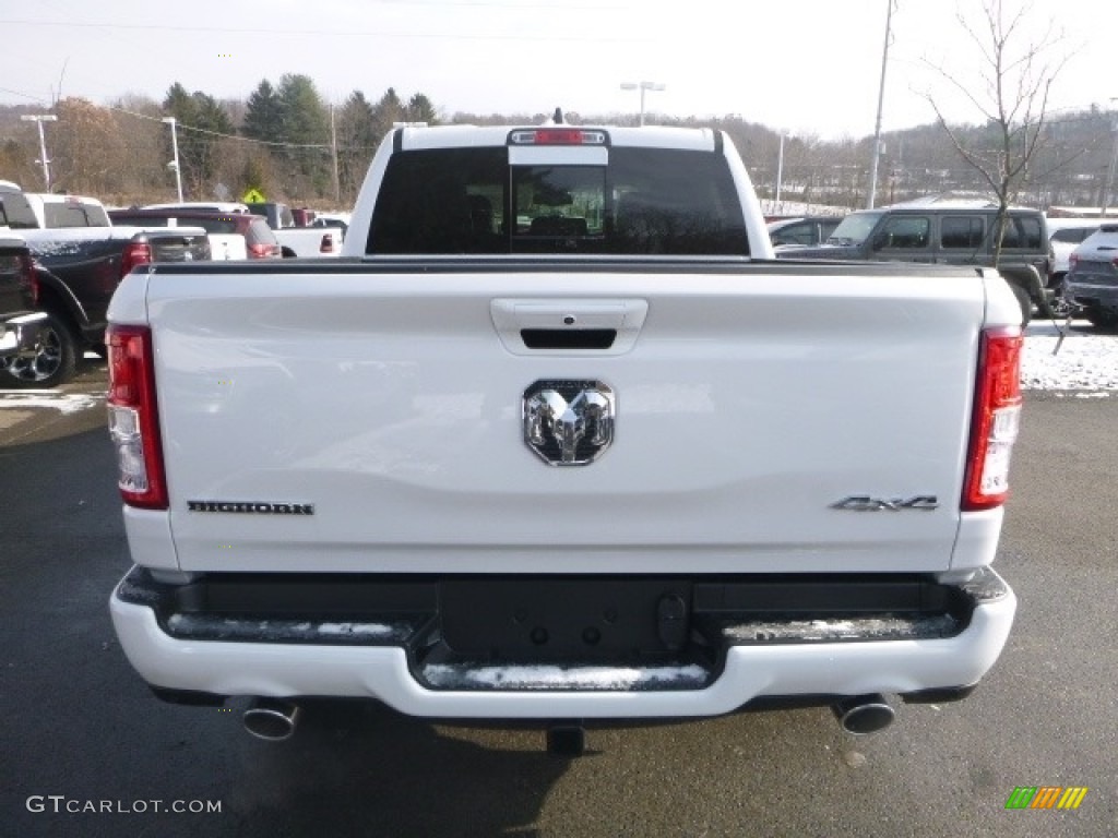 2019 1500 Big Horn Crew Cab 4x4 - Bright White / Black/Diesel Gray photo #4