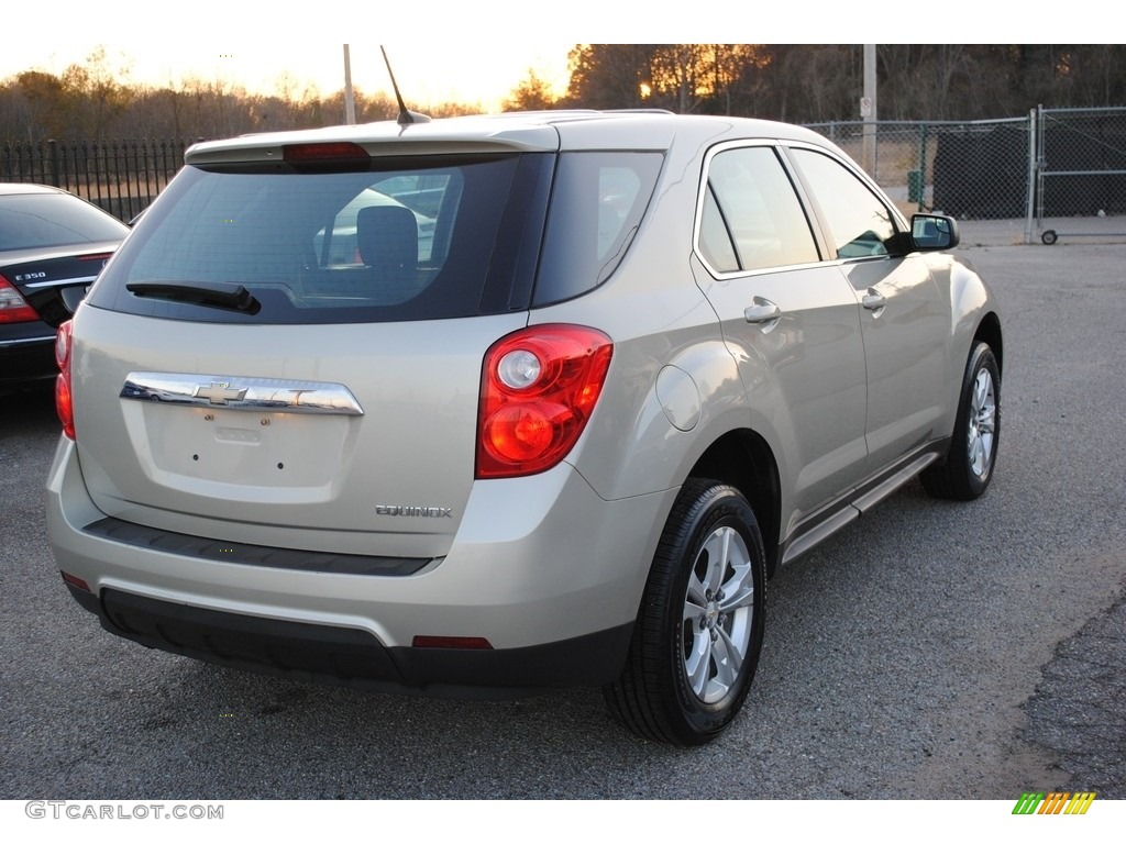 2014 Equinox LS - Champagne Silver Metallic / Light Titanium/Jet Black photo #5