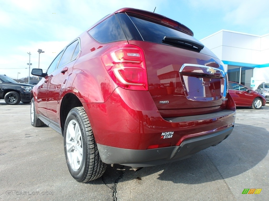 2016 Equinox LT AWD - Siren Red Tintcoat / Jet Black photo #5