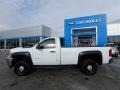 Summit White - Silverado 2500HD Work Truck Regular Cab Photo No. 4