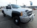 Summit White - Silverado 2500HD Work Truck Regular Cab Photo No. 14