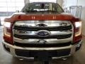 2015 Ruby Red Metallic Ford F150 Lariat SuperCrew 4x4  photo #8