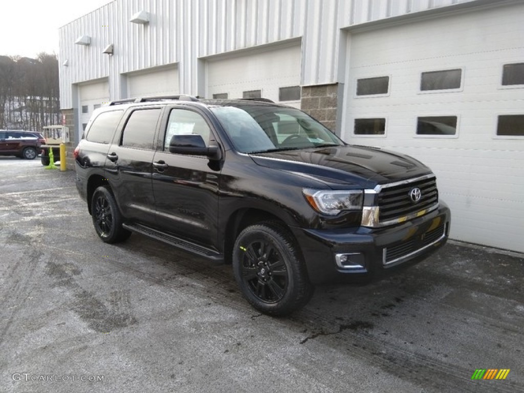 Midnight Black Metallic Toyota Sequoia