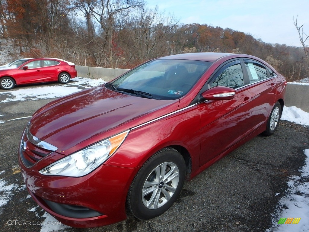 Venetian Red Hyundai Sonata