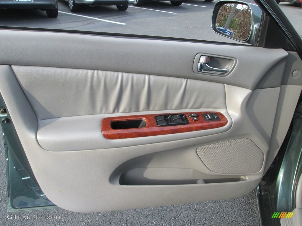 2006 Camry XLE V6 - Aspen Green Pearl / Stone Gray photo #13