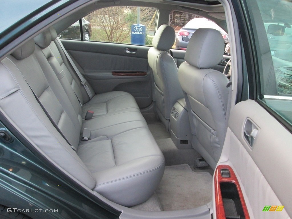 2006 Camry XLE V6 - Aspen Green Pearl / Stone Gray photo #18
