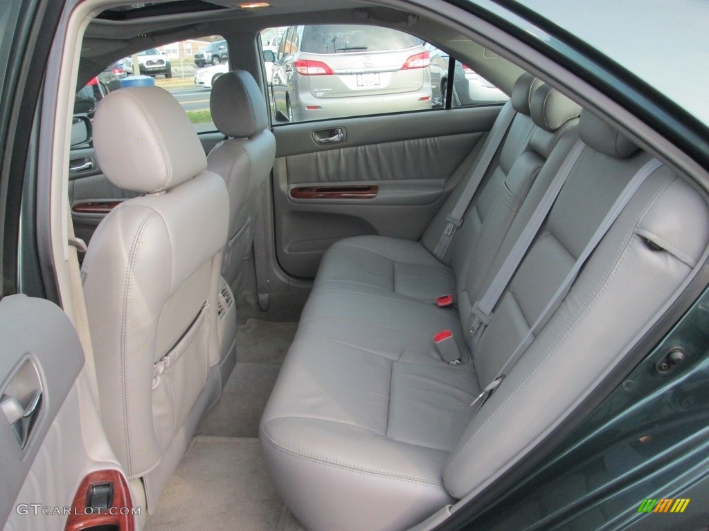 2006 Camry XLE V6 - Aspen Green Pearl / Stone Gray photo #21