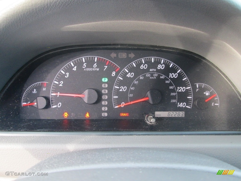 2006 Camry XLE V6 - Aspen Green Pearl / Stone Gray photo #27