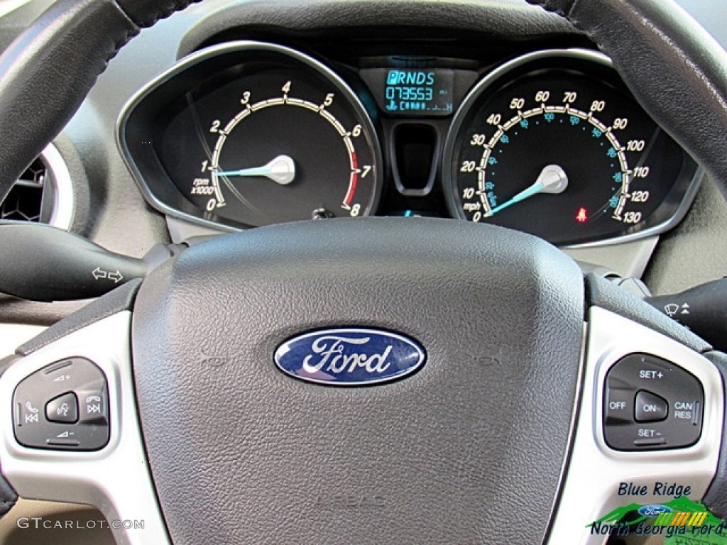 2016 Fiesta SE Sedan - Magnetic Metallic / Charcoal Black photo #17