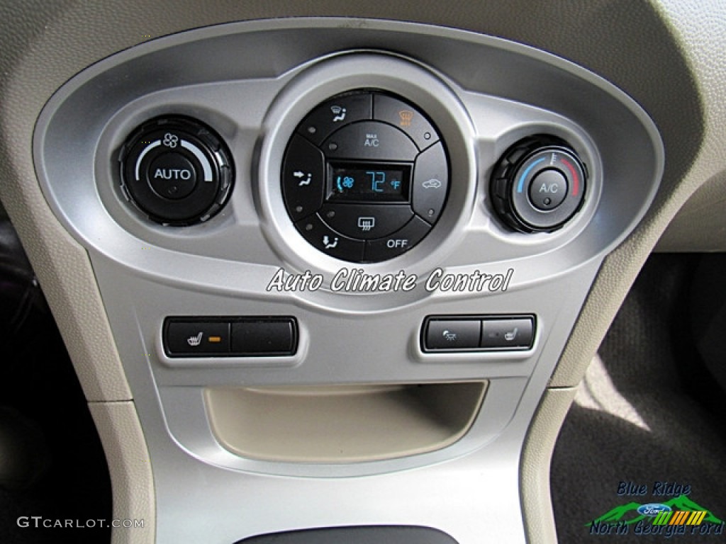 2016 Fiesta SE Sedan - Magnetic Metallic / Charcoal Black photo #21