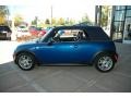 2006 Hyper Blue Metallic Mini Cooper S Convertible  photo #4