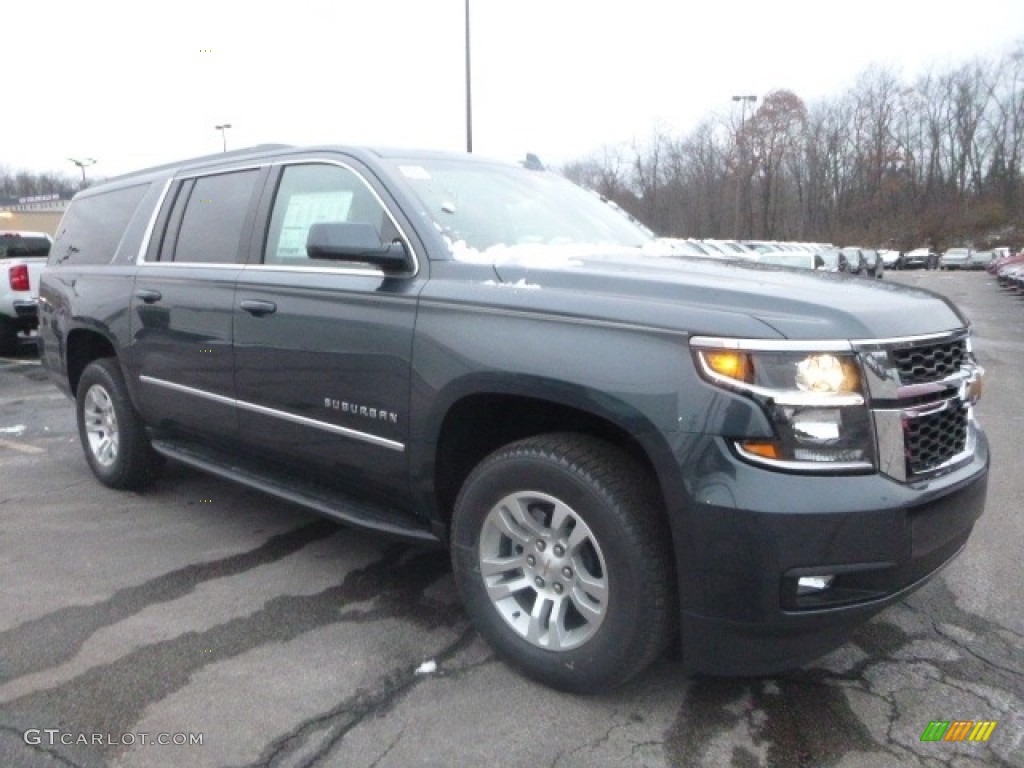 2019 Suburban LT 4WD - Shadow Gray Metallic / Jet Black photo #7