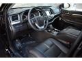 2019 Midnight Black Metallic Toyota Highlander SE AWD  photo #5