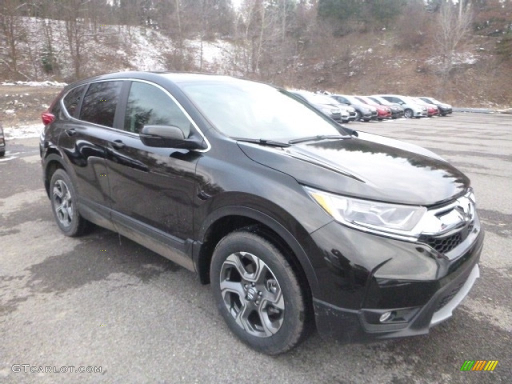 2018 CR-V EX AWD - Dark Olive Metallic / Black photo #5