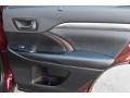 Black 2019 Toyota Highlander Hybrid Limited AWD Door Panel