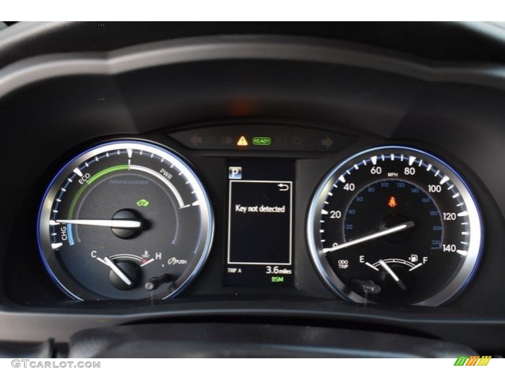 2019 Toyota Highlander Hybrid Limited AWD Gauges Photo #130676374