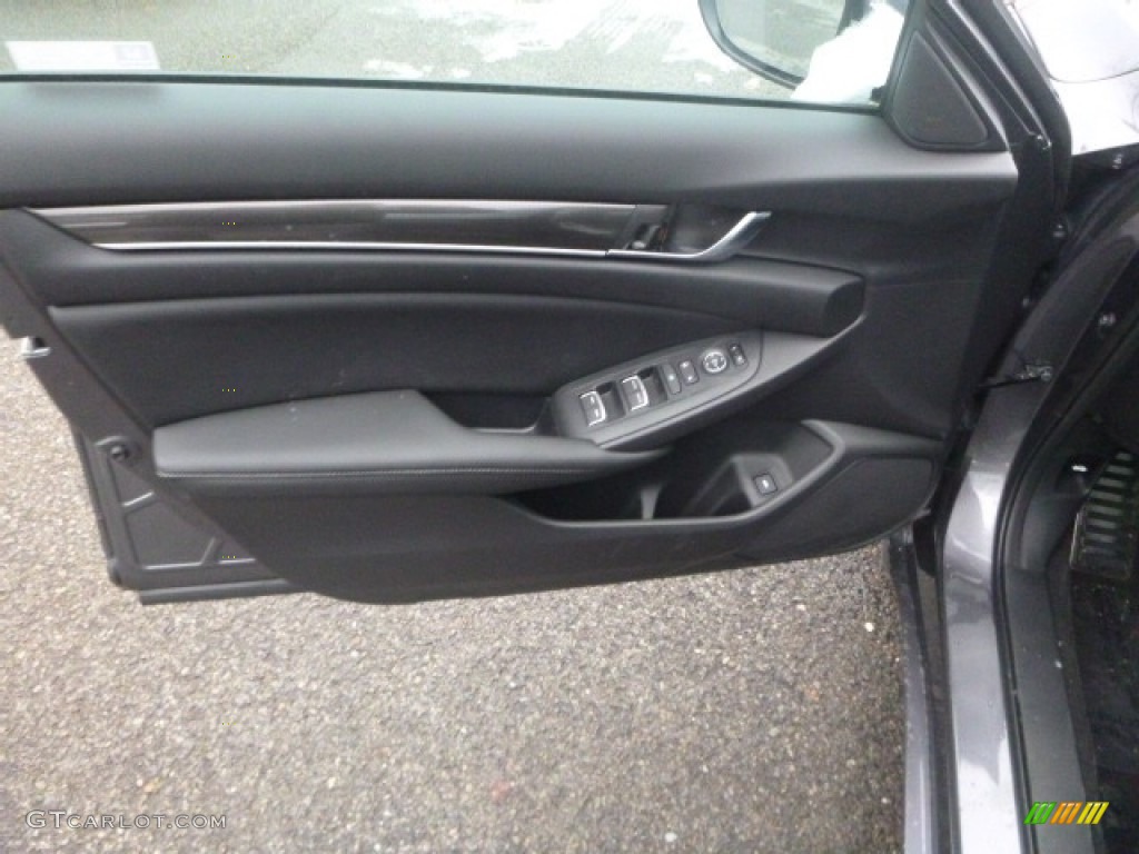 2019 Honda Accord Sport Sedan Black Door Panel Photo #130676720