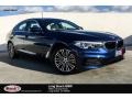 2019 Mediterranean Blue Metallic BMW 5 Series 530i Sedan  photo #1
