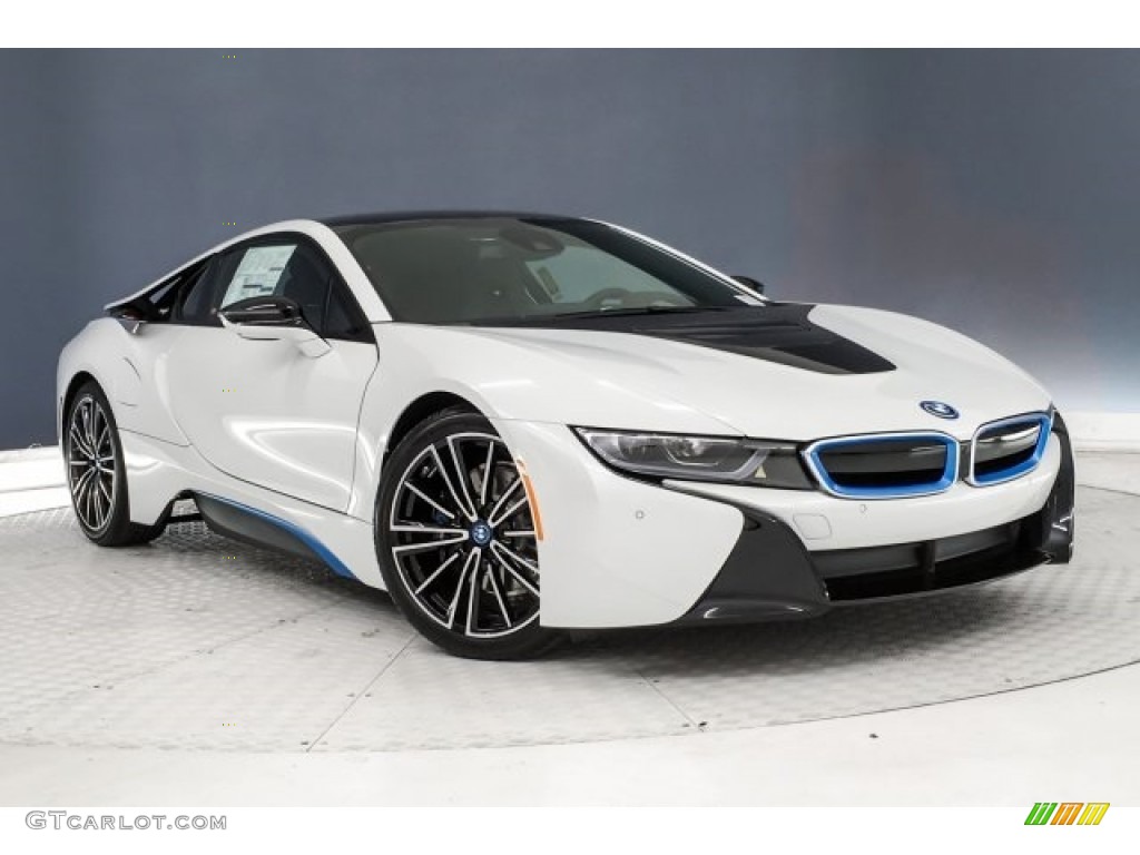 2019 i8 Coupe - Crystal White Pearl Metallic / Tera Exclusive Dalbergia Brown photo #11