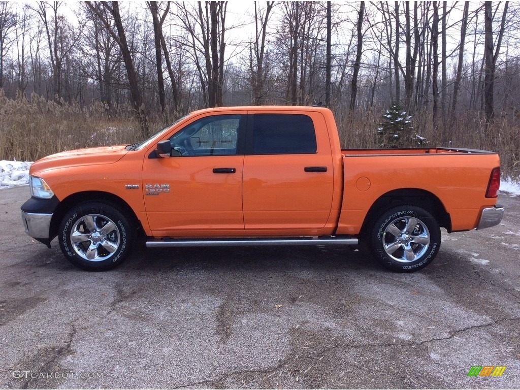 Omaha Orange 2019 Ram 1500 Classic Big Horn Crew Cab 4x4 Exterior Photo #130679849