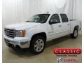 Summit White 2013 GMC Sierra 1500 SLE Crew Cab