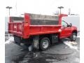 Fire Red - Sierra 3500HD Work Truck Regular Cab Chassis Dump Truck Photo No. 2