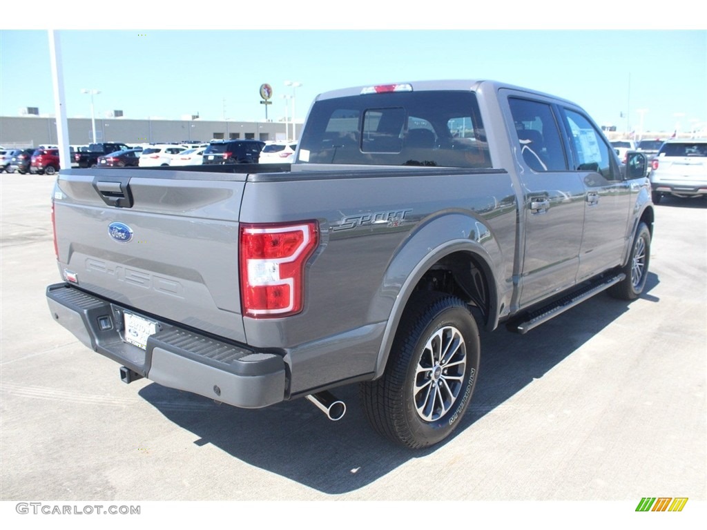 2018 F150 XLT SuperCrew 4x4 - Lead Foot / Black photo #9