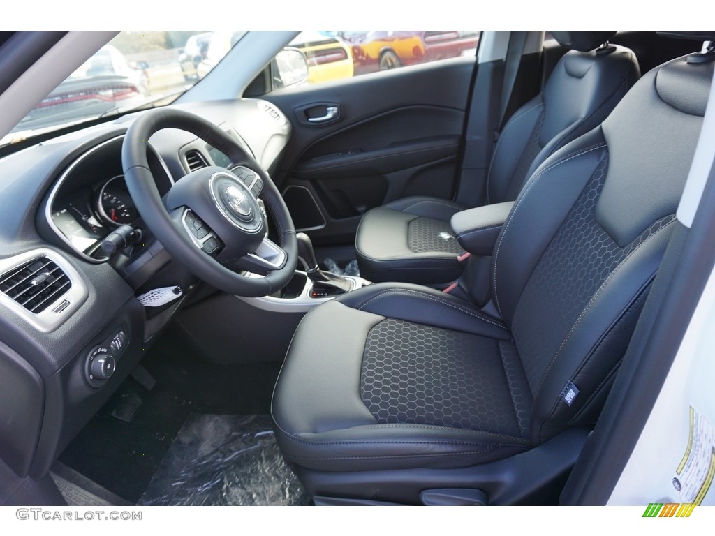 Black Interior 2019 Jeep Compass Latitude Photo #130681442