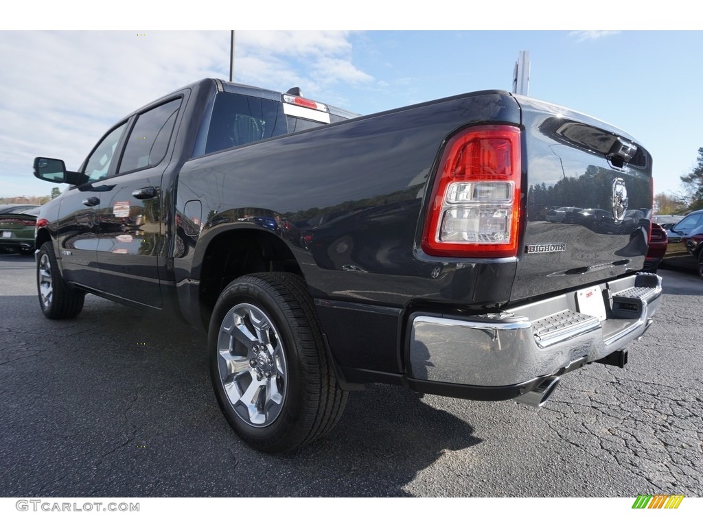2019 1500 Big Horn Crew Cab - Maximum Steel Metallic / Black/Diesel Gray photo #14