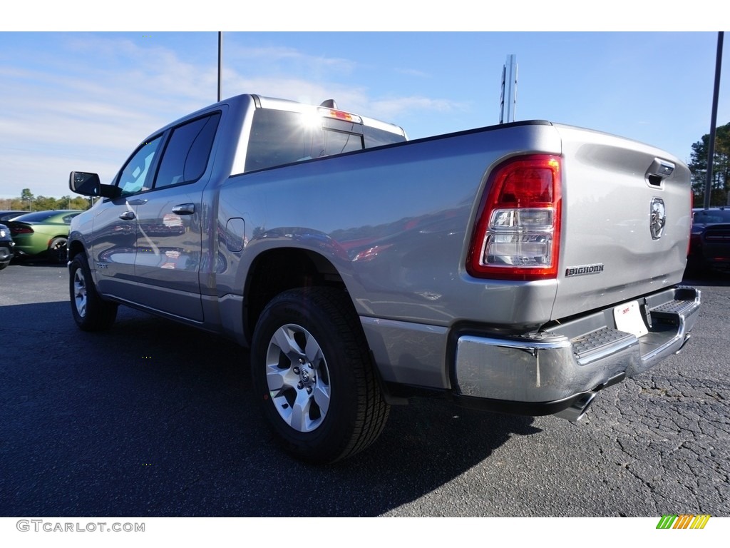 2019 1500 Big Horn Crew Cab - Billett Silver Metallic / Black/Diesel Gray photo #14