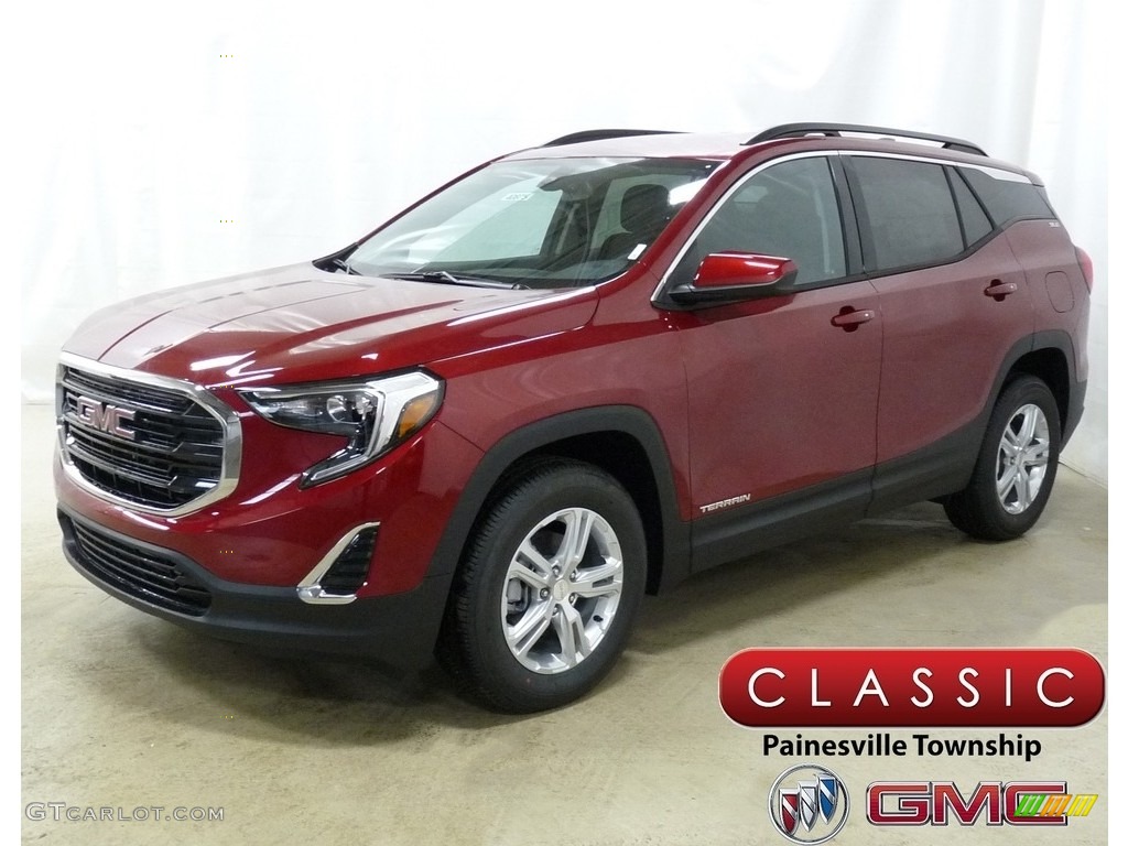 2019 Terrain SLE AWD - Red Quartz Tintcoat / Jet Black photo #1