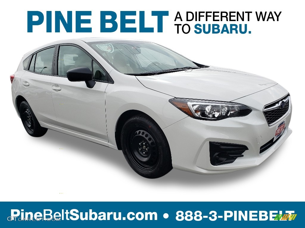2019 Impreza 2.0i 5-Door - Crystal White Pearl / Ivory photo #1