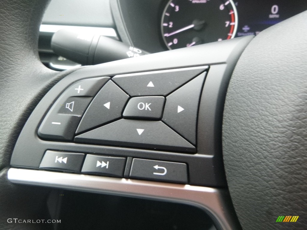 2019 Nissan Altima S Charcoal Steering Wheel Photo #130685869