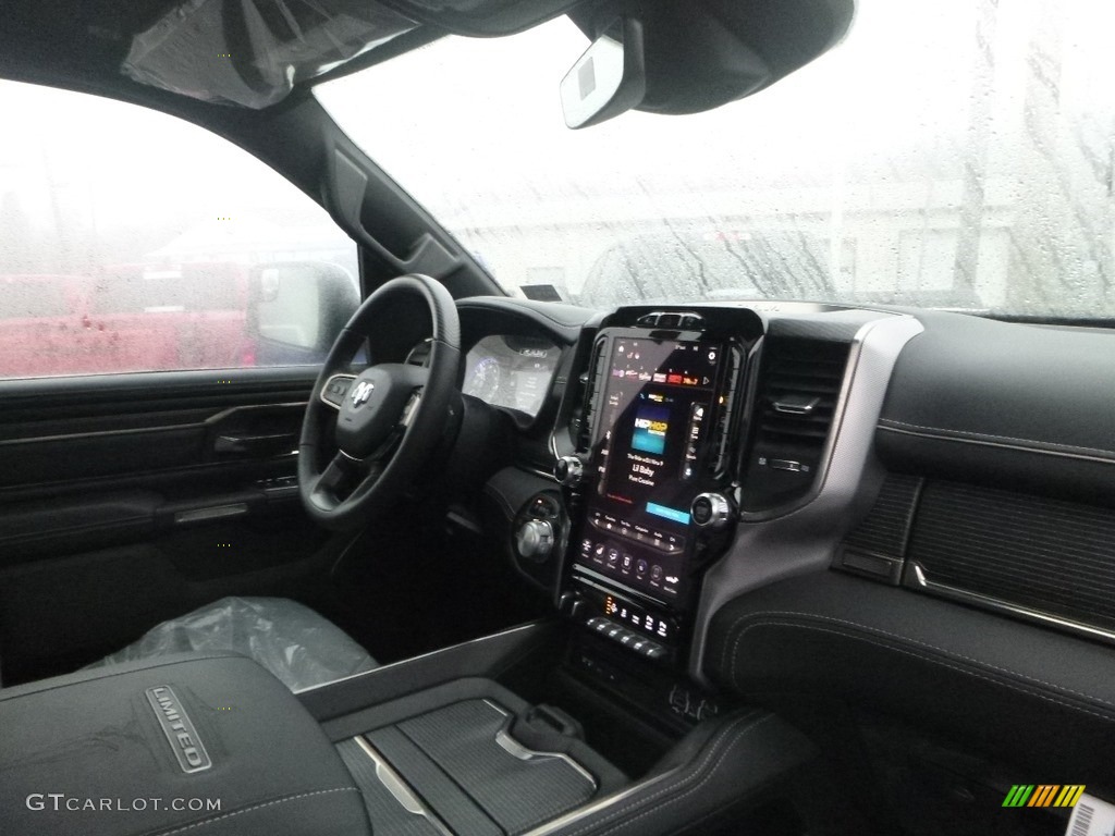 2019 1500 Limited Crew Cab 4x4 - Diamond Black Crystal Pearl / Black photo #11