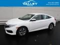 Taffeta White - Civic LX Sedan Photo No. 1